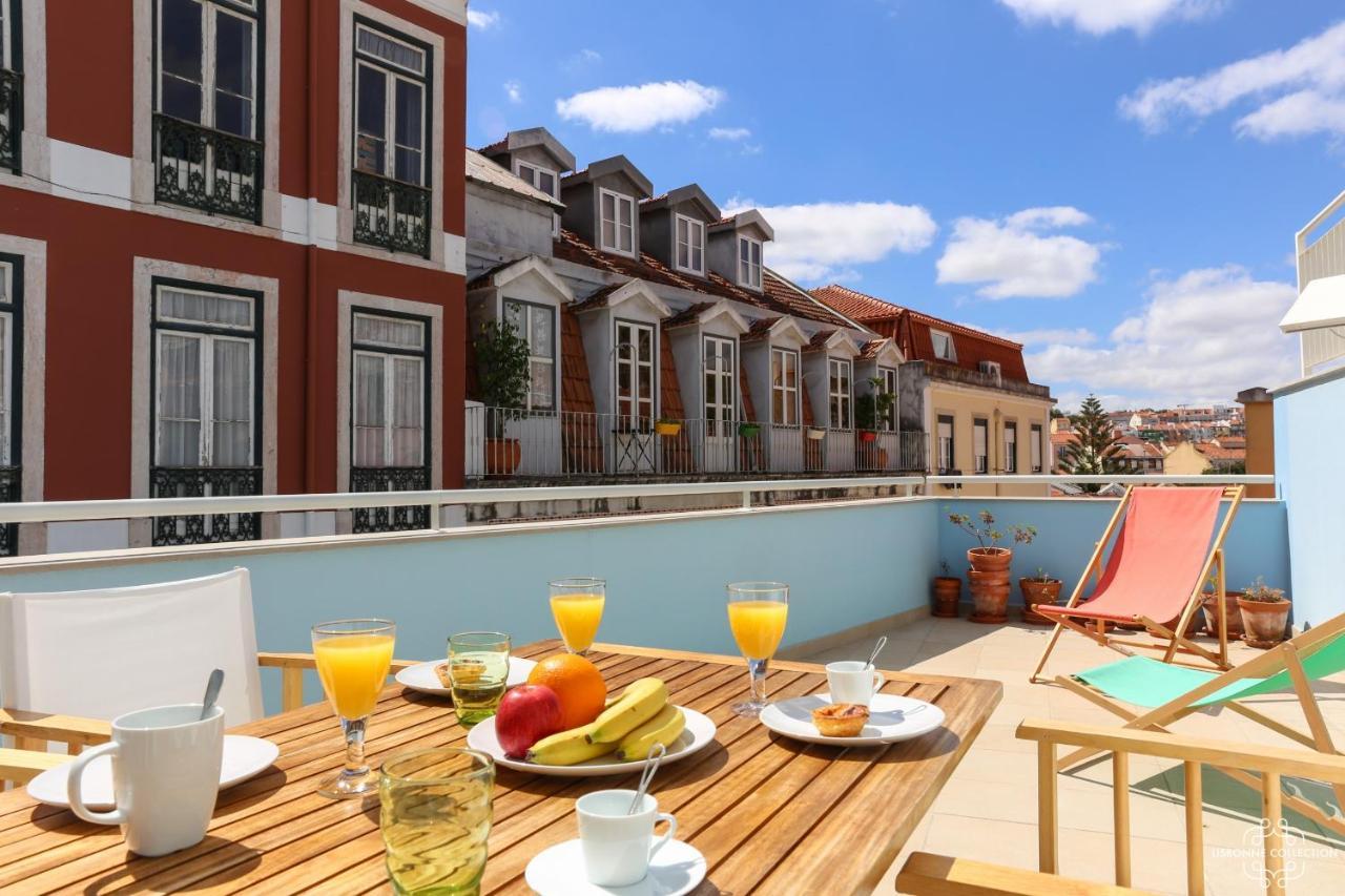 Azulejos Charming Flat With Terrace By Lovelystay Lisbon Luaran gambar